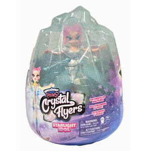 Hatchimals Pixies Crystal Flyers Starlight Idol Popstar Lights Up & Flies, New